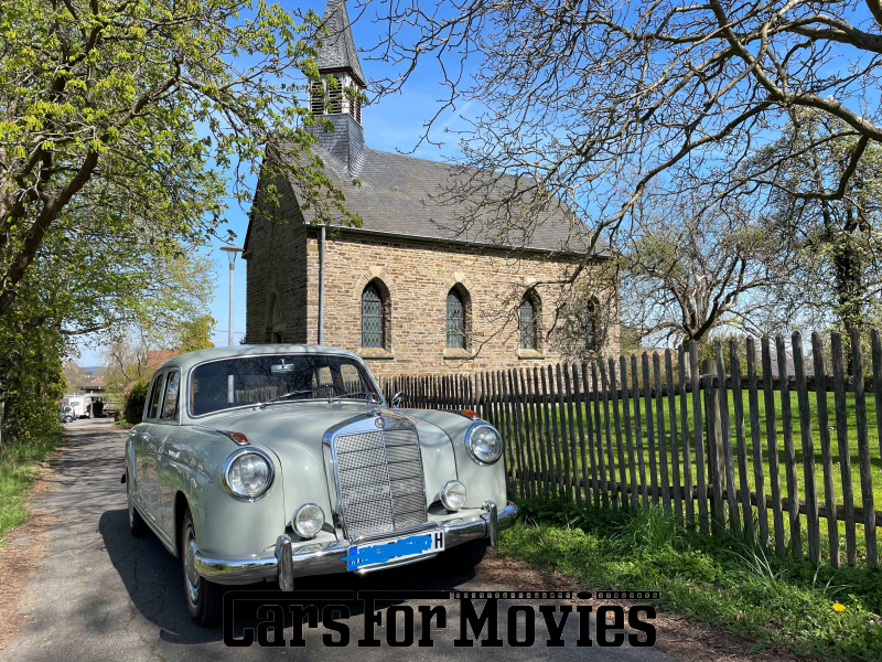 CarsForMovies | Mercedes Benz 220S 1957 Deutschland Grün Grau Einsatzfahrzeug Limousine Nordrhein-Westfalen 6257 